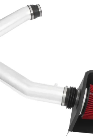 Spectre 11-15 Jeep Grand Cherokee V6-3.6L F/I Air Intake Kit - Polished w/Red Filter Best Seller