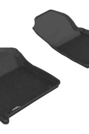 Reduced Price 3D MAXpider 2017-2020 Audi Q7/Q8 Kagu 1st Row Floormat - Black