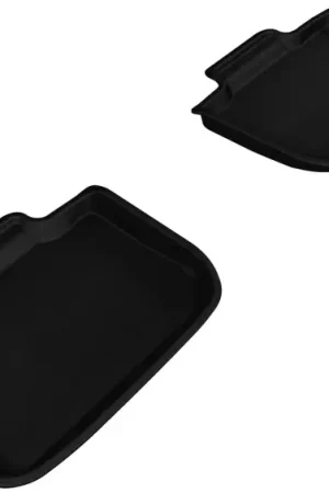 3D MAXpider 2011-2020 Dodge/Chrysler Charger/300/300C Kagu 2nd Row Floormats - Black Get Yours