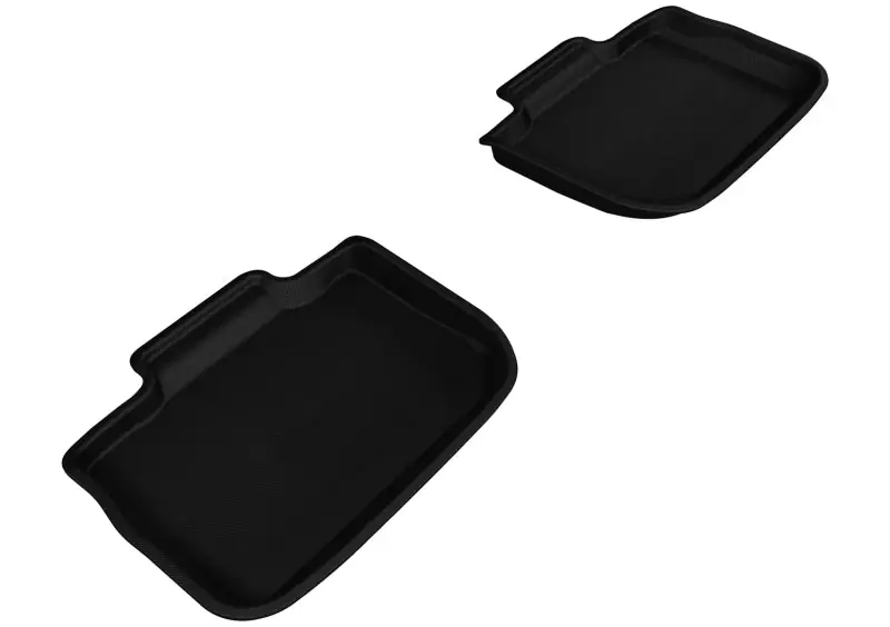 3D MAXpider 2011-2020 Dodge/Chrysler Charger/300/300C Kagu 2nd Row Floormats - Black Get Yours