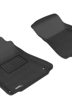 3D MAXpider 2006-2013 Lexus IS Kagu 1st Row Floormat - Black Buy Direct