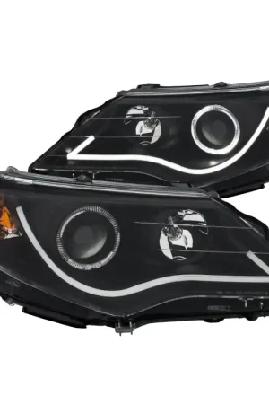 Last Chance ANZO 2012-2013 Toyota Camry Projector Headlights w/ Halo Black