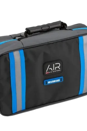 New Release ARB Inflation Case Black Finish w/ Blue Highlights PVC Material Reflective Strips