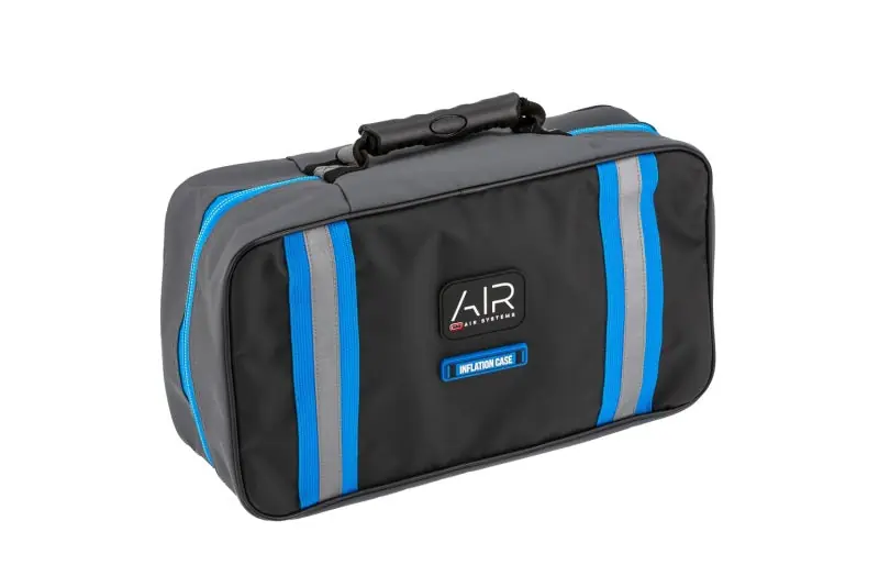 New Release ARB Inflation Case Black Finish w/ Blue Highlights PVC Material Reflective Strips