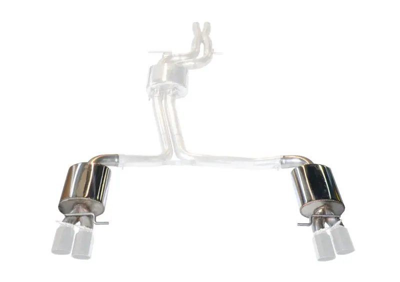 Free Returns AWE Tuning 10-16 Audi S4 Quattro 3.0T (B8/8.5) Conversion Kit - Track to Touring (90mm Tips)
