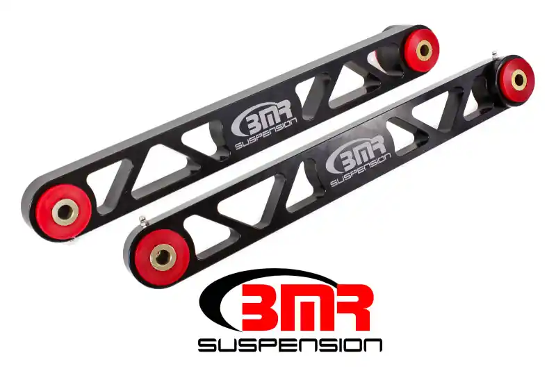 Free Delivery BMR 05-14 S197 Mustang Billet Aluminum Lower Control Arms (Polyurethane) - Black Anodized