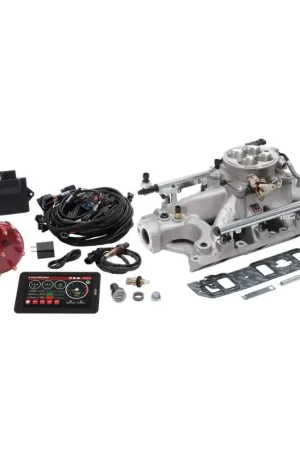 Edelbrock Pro Flo 4 Fuel Injection Kit Seq Port Ford 289-302 ci 550 HP 29 LbHr Injectors Satin Super Sale