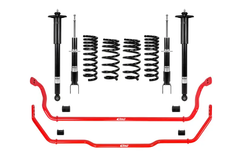 Get Yours Eibach Pro-System-Plus Kit for 79-93 Ford Mustang/Cobra/Coupe FOX / 79-93 Mustang Coupe FOX V8 (Exc.