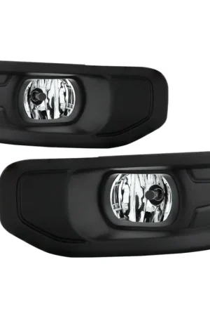 One Day Deal Spyder 19-20 Dodge Ram 1500 OEM Style Fog Lights w/Universal Switch- Clear (FL-DR19-C)