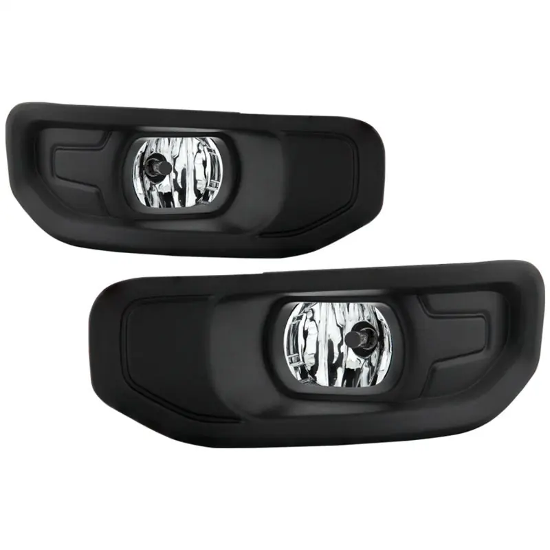 One Day Deal Spyder 19-20 Dodge Ram 1500 OEM Style Fog Lights w/Universal Switch- Clear (FL-DR19-C)