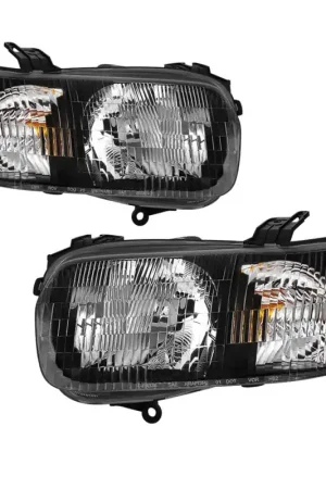 xTune 01-04 Ford Escape OEM Style Headlights - Black (HD-JH-FESCA01-AM-BK) Original