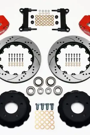 Top Pick Wilwood Narrow Superlite 6R Front Hub Kit 14.00in Drill Red Chevy C-10 60-87 CPP Drop Spindle
