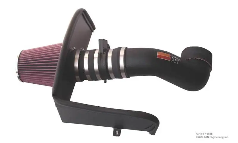 K&N 03-04 Chevrolet Trailblazer V8-5.3L / 03-04 GMC Envoy V8-5.3L Performance Intake Kit Secure Checkout