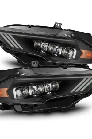 AlphaRex 18-22 Ford Mustang NOVA-Series LED Projector Headlights Black Next Day Delivery