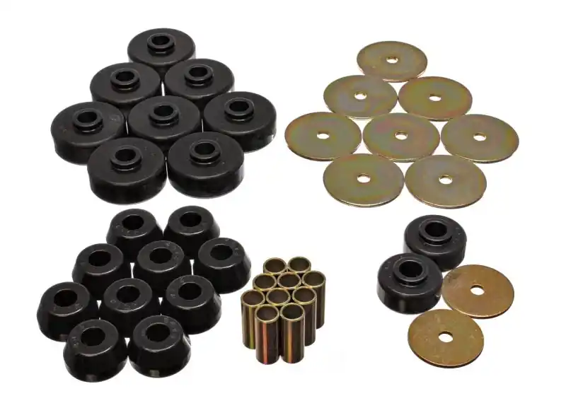 Exclusive Offer Energy Suspension 84-88 Toyota 4-Runner Black Body Cab Mount Set