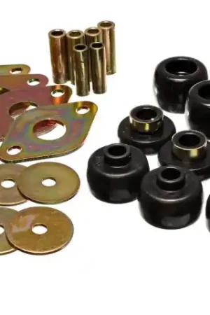 Latest Energy Suspension 93-98 Toyota T100 Black Body Cab Mount Set