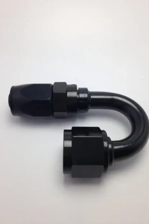 Fragola -8AN x 180 Degree Pro-Flow Hose End - Black Modern
