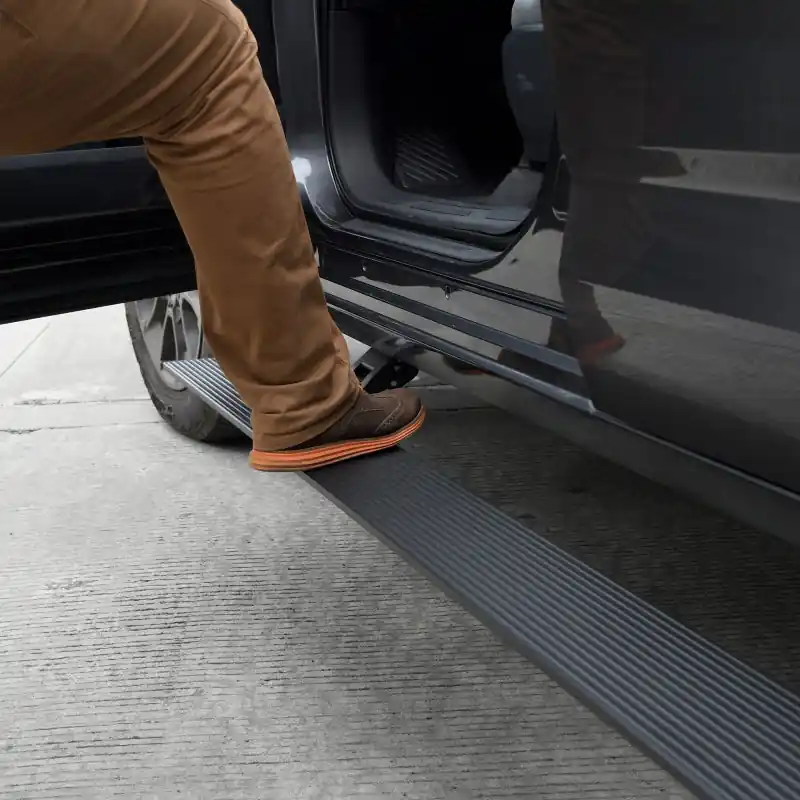 RealTruck 15-24 Chevrolet Colorado Crew Cab 4dr VoltStep Electric Running Board Kit - Tex. Blk Seasonal Sale