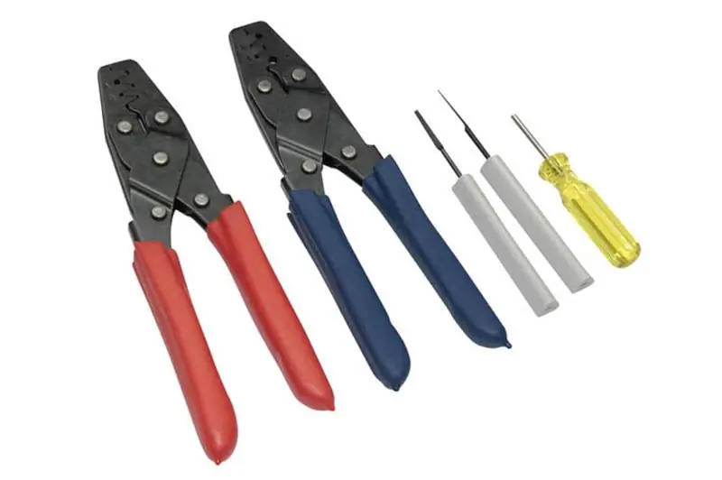 Haltech Dual Crimper Set - Includes 3 Pin Removal Tools Weekend Sale