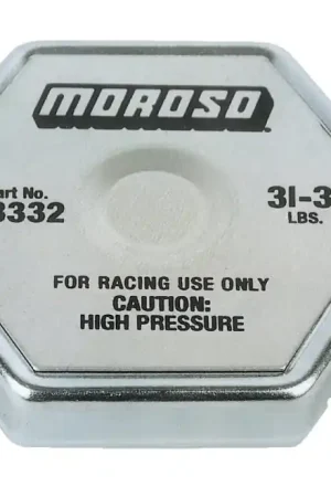 Moroso Racing Radiator Cap - 31-33lbs Professional Grade