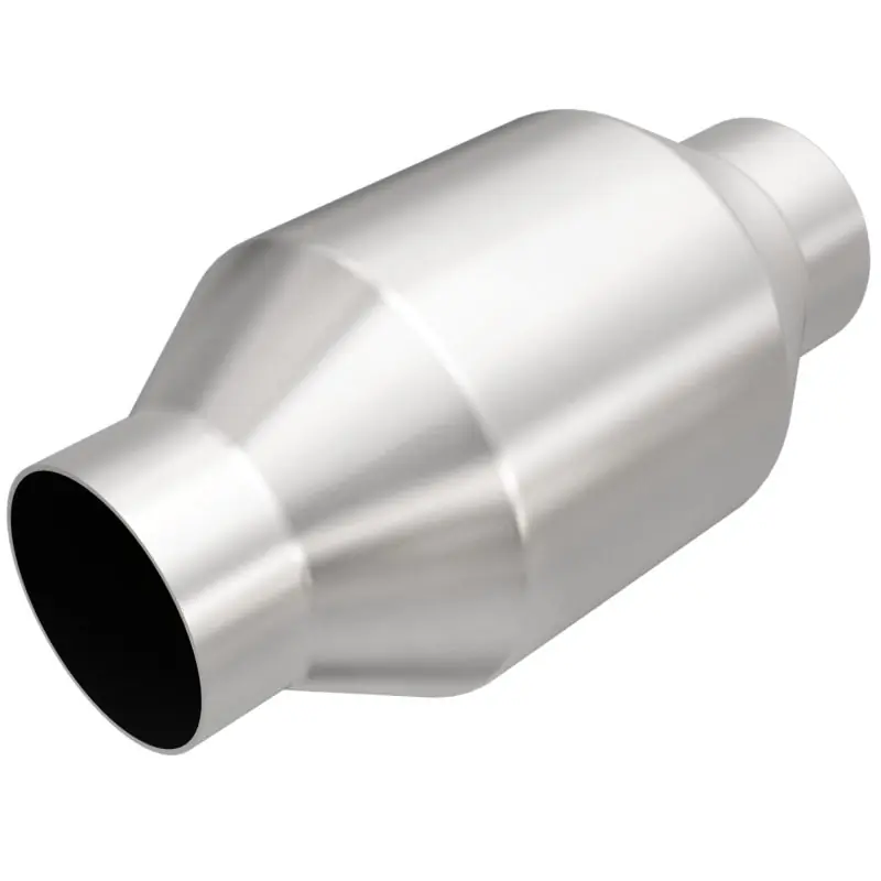 New Release MagnaFlow Conv Univ 2.25in Inlet/Outlet Center/Center Round