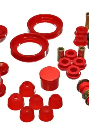 Bulk Order Energy Suspension 90-93 Honda Accord/Odyssey Red Hyper-Flex Master Bushing Set