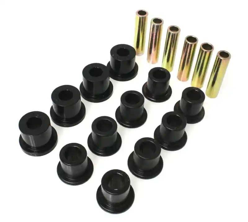Energy Suspension Jeep Spring Bushing Set - Black Next Day Delivery