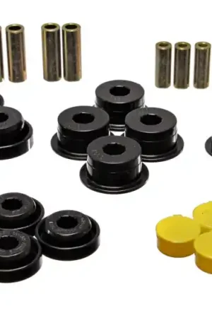Energy Suspension 97-06 Jeep Wrangler TJ Blk Rear Control Arm Bushings (Must reuse OEM Outer Shells Top Pick