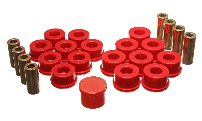 Sale Energy Suspension Control Arm Bushings - Rear - Red