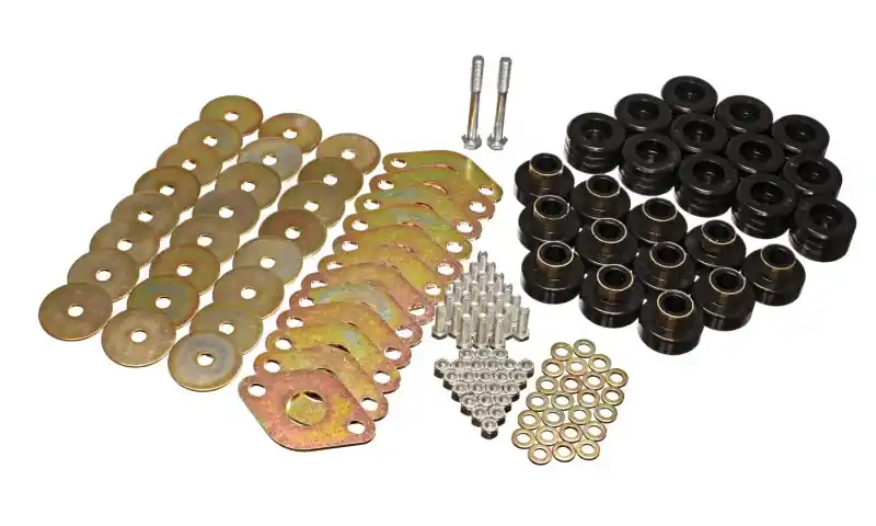 Clearance Energy Suspension Body Mount Set W/Hardware - Black