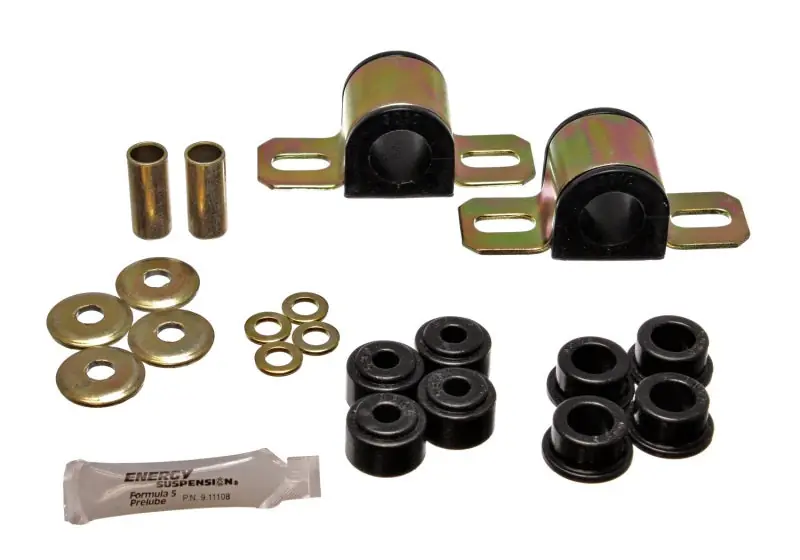 Save Now Energy Suspension 84-01 Jeep Cherokee Black Front 25mm Sway Bar Bushing Set w/End Link Bushings