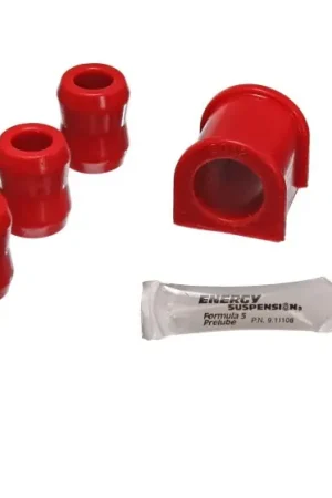 Energy Suspension 87-96 Jeep Wrangler YJ Red Front 1-1/8in Sway Bar Bushing Set w/End Link Bushings While Supplies Last