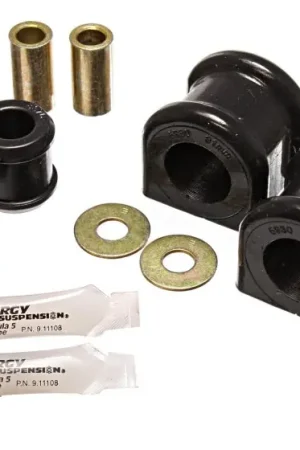 Free Shipping Energy Suspension 07-11 Jeep Wrangler JK Black Front 31mm Sway Bar and End Link Bushing Set