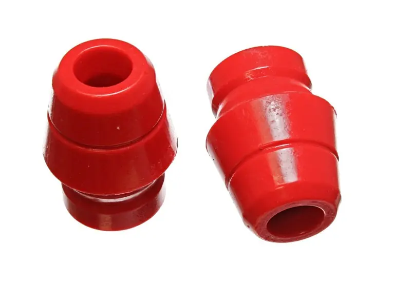 Bulk Order Energy Suspension 97-06 Jeep Wrangler YJ/TJ Red Front Bump Stop Set (Set of 2)