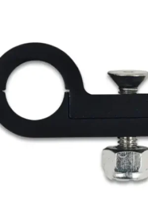 Low Price Vibrant Billet P-Clamp 5/16in ID - Anodized Black