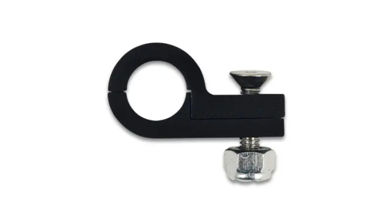 Low Price Vibrant Billet P-Clamp 5/16in ID - Anodized Black