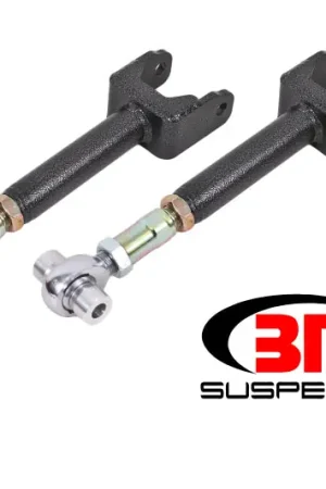 Best Choice BMR 64-67 A-Body Upper Control Arms On-Car Adj. Rod Ends - Black Hammertone