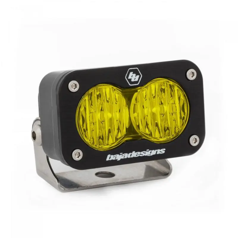 Baja Designs S2 Sport Wide Cornering Pattern LED Work Light - Amber Professional Grade