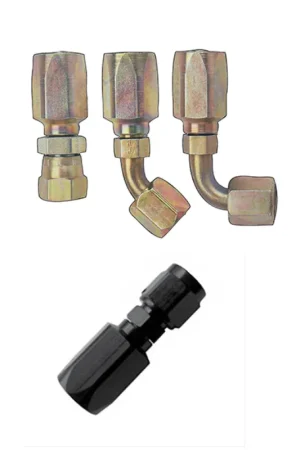 Best Choice Fragola -6AN x 45 Degree Hose End - Power Steering