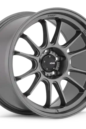 Konig Hypergram 18x8.5 5x114.3 ET45 Matte Grey Money Back Guarantee