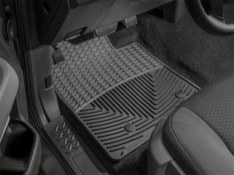 New Release WeatherTech 03-12 Mercedes-Benz SL-Class (R230) Front Rubber Mats - Black