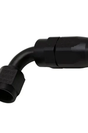 DeatschWerks 6AN Female Swivel 90-Degree Hose End CPE - Anodized Matte Black Limited Time