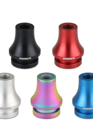 Mishimoto Shift Boot Retainer/Adapter M12x1.25 - Black Low Price