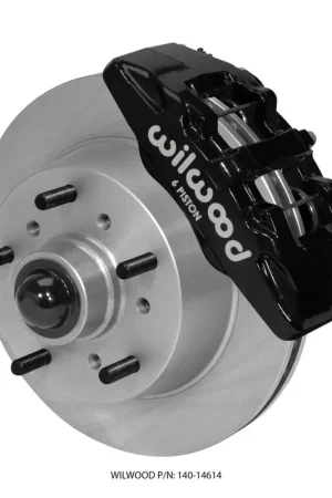 Wilwood Dynapro 6 Front Kit 11.75 Rotor Black 68-72 Ford F100 Popular