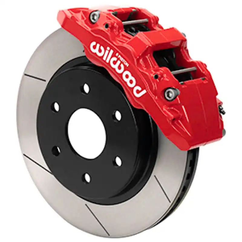 Wilwood 17-20 Ford F-150 Raptor Aero6-DM Front Brake Kit - Slotted - Red Discount