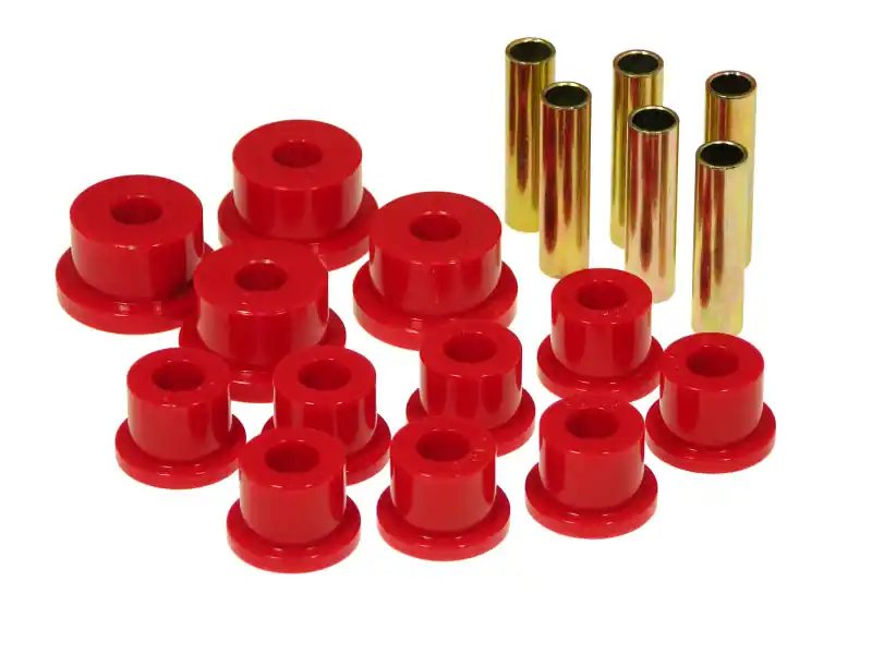 Secure Checkout Prothane Suzuki Samurai Spring & Shackle Bushings (Aftermarket Shackles) - Red