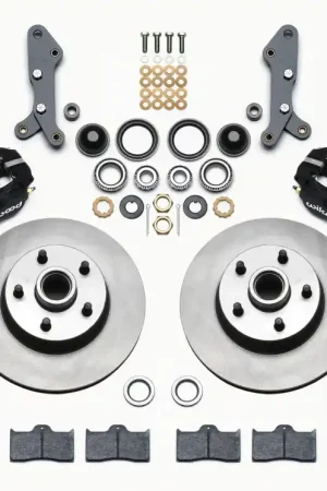 Buy Direct Wilwood Forged Dynalite-M Front Kit 11.30in 1 PC Rotor&Hub 60-68 Ford / Mercury Full Size / Galaxie