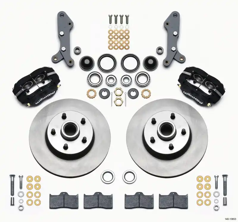 Buy Direct Wilwood Forged Dynalite-M Front Kit 11.30in 1 PC Rotor&Hub 60-68 Ford / Mercury Full Size / Galaxie