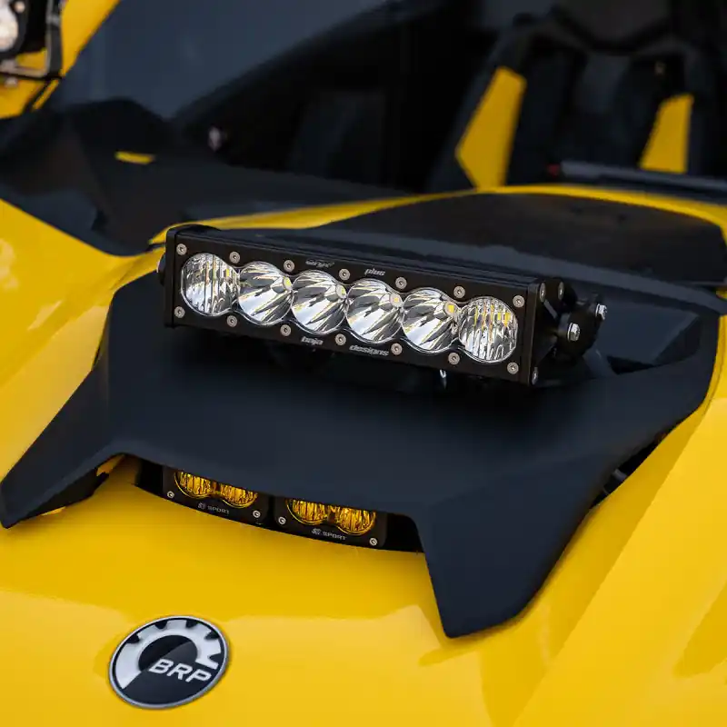 Baja Designs Can-Am Maverick R Clear 10in OnX6+ Shock Tower Kit Get Yours
