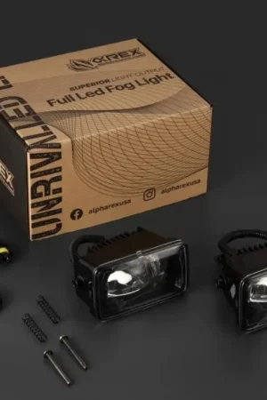 Trending AlphaRex 15-20 Ford F150/17-22 Super Duty DoubleTap Dual Color LED Projector Fog Lights